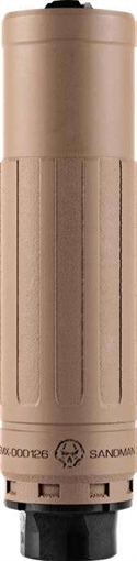 Picture of DEAD AIR SUPPRESSORS SANDMAN X KEYMO FDE 1.65IN D X 6.9IN L .300 RUM RATED SMXKMFDE 810128162821