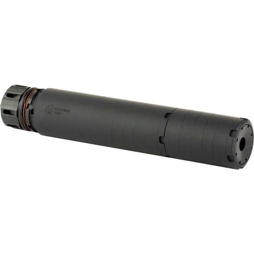 Picture of Dead Air Silencers Dead Air Wolfman KMQD Suppressor Kit 9mm w/KeyMicro ADPT & KeyMicro 1/2-28 Brake Black WOLFMANKMQDK WOLFMAN KMQD KIT