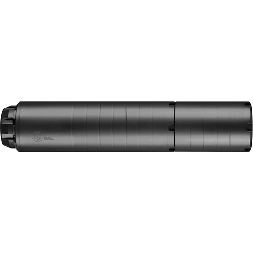 Picture of Dead Air Silencers Dead Air Suppressor 9mm w/Direct Thread 1/2-28 Mount Black WOLFMAN