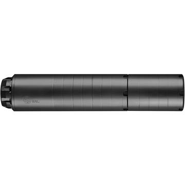 Picture of Dead Air Silencers Dead Air Suppressor 9mm w/Direct Thread 1/2-28 Mount Black WOLFMAN