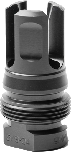Picture of Dead Air Silencers Dead Air Xeno 3-Prong Flash Hider 9mm 5/8-24 DA130GOV