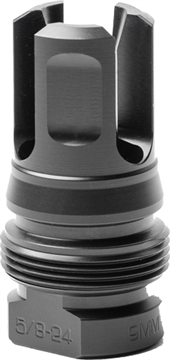 Picture of Dead Air Silencers Dead Air Xeno 3-Prong Flash Hider 9mm 5/8-24 DA130GOV