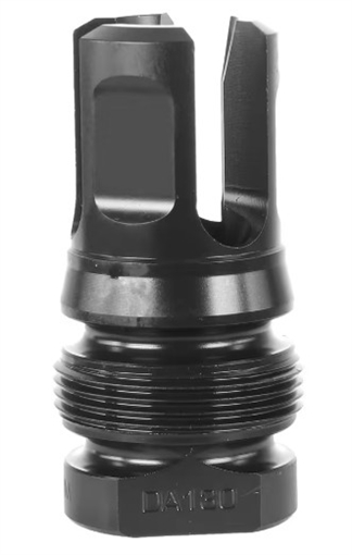 Picture of Dead Air Armament XENO 3-PRONG FLASH HIDER 9MM 5/8''X24 THREADS BLACK DA130