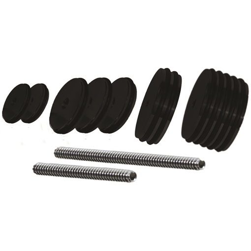 Picture of Dead Center Dead Center Custom Balance Weight Kit Matte Black KIT-BLK
