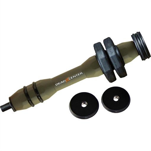 Picture of Dead Center Dead Center Dead Silent Carbon V2 Stabilizer Green 6 in. DSHCV2-6-GRN
