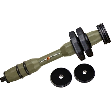 Picture of Dead Center Dead Center Dead Silent Carbon XS Stabilizer Green 6 in. DSHCXS-6-GRN