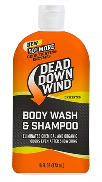 Picture of Dead Down Wind Shampoo/Body Wash Odor Eliminator Unscented Scent 16 oz 121618