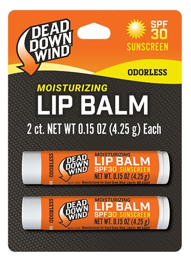 Picture of Dead Down Wind Lip Balm 0.15 oz Unscented Broad Spectrum SPF 30 Sunscreen 1249BC