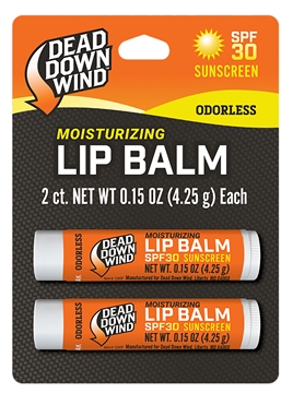 Picture of Dead Down Wind Lip Balm 0.15 oz Unscented Broad Spectrum SPF 30 Sunscreen 1249BC