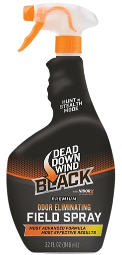 Picture of Dead Down Wind Black Premium Field Spray Odor Eliminator 32 oz Trigger Spray 137320
