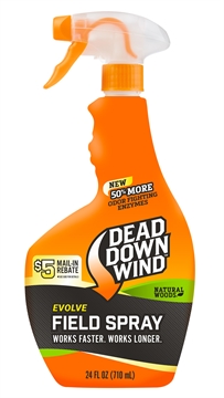 Picture of Dead Down Wind Evolve Field Spray Cover Scent Natural Woods Scent 24 oz Trigger Spray 1392418
