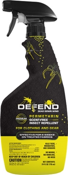 Picture of Dead Down Wind Defend Permethrin Clothing Spray 24 oz 70009