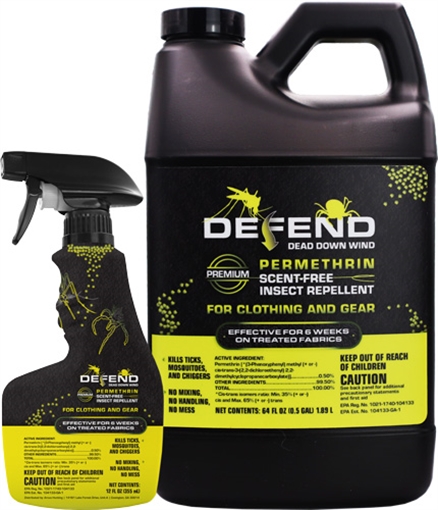 Picture of Dead Down Wind Defend Permethrin Clothing Spray 76 oz Value Pack 70010