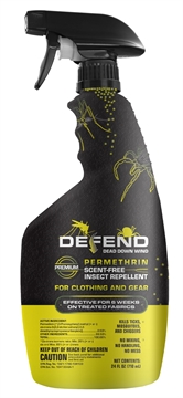 Picture of DEFEND 70009  PERMETHRIN CLOTHING SPRAY 24OZ 873881008225