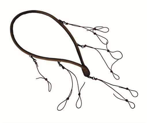 Picture of DEAD END GAME CALLS INC. END LEATHER DUCK CALL LANYARD DE13DCLW