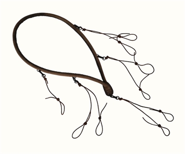 Picture of DEAD END GAME CALLS INC. END LEATHER DUCK CALL LANYARD DE13DCLW