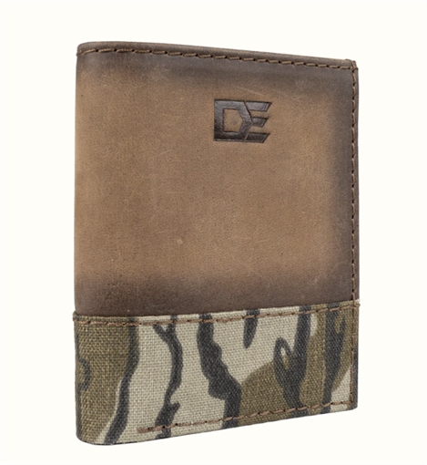 Picture of DEAD END GAME CALLS INC. TRI FOLD WALLET LEATHER/CAMO MODE27TFW