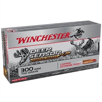 Picture of Winchester 300 WINCHESTER MAGNUM 150GR COPPER EXTREME POINT 20/BOX X300DSLF