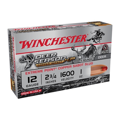 Picture of Winchester 12 GAUGE 2-3/4'' 1OZ SABOT SUG 5/BOX X12DSLF