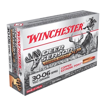 Picture of Winchester 30-06 SPRINGFIELD 150GR EXTREME POINT POLYMER TIP 20/BOX X3006DSLF