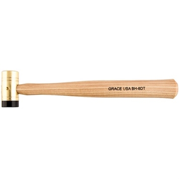 Picture of Grace Usa DELRIN TIPPED BRASS HAMMER 8OZ BH-8DT