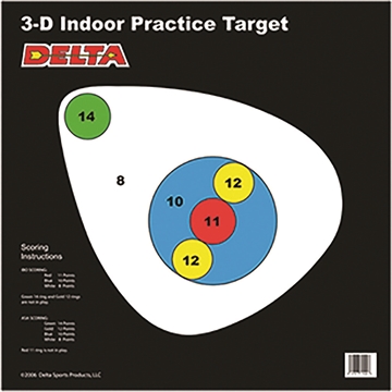 Picture of Delta ASA DAIR Target Right Facing 25 pk. 70476