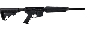 Picture of Del-Ton Inc  316MH 5.56x45mm 30+1 16" Manganese Phosphate Heavy Threaded Barrel, Black Hardcoat Anodize 7075-T6 Aluminum Receiver, Picatinny Rail, M4 6 Position Synthetic Stock, Black Grip  SMORMH16-0