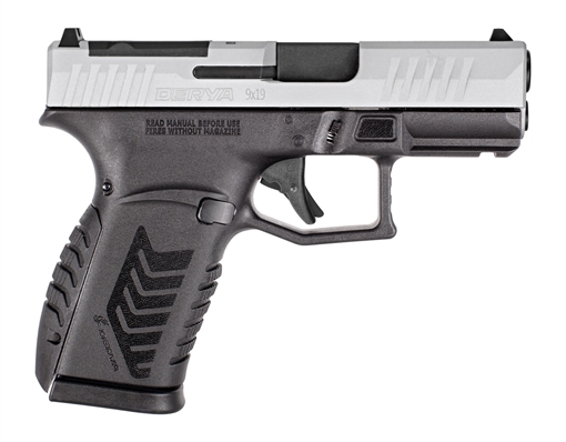 Picture of DERYA DY9Z.BS.TR        DY9Z 9MM 3.5 15R BLK/SIL