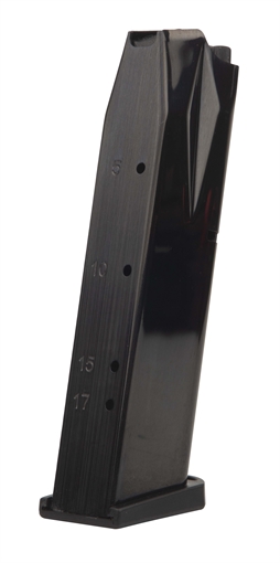 Picture of Derya Magazine, 9MM, 17 Rounds, Fits Derya Melik, Blued Finish, Black D050684