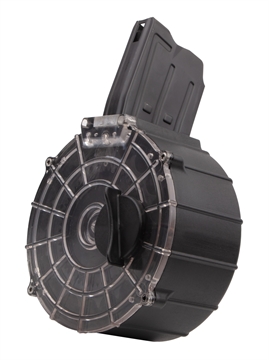 Picture of Derya Shotgun Drum Magazine, 12 Gauge, 21 Rounds, Fits Derya DY12, Black D055039