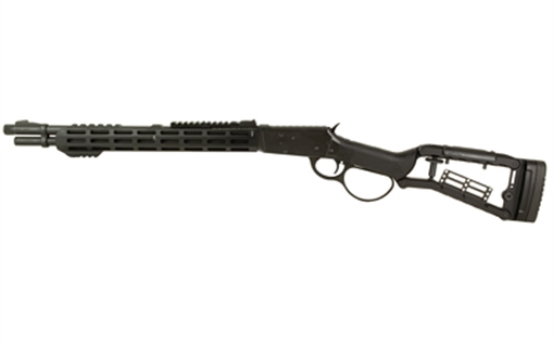 Picture of Derya Firearms RAN.18.44 RAN  44 Mag 8+1 18" Black Melonite Threaded Barrel, Black Melonite Steel Receiver w/Picatinny Rail, M-LOK/Picatinny Rail Forend, Black Ironwolf Aluminum Stock