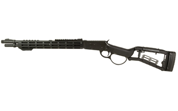 Picture of Derya Firearms RAN.18.44 RAN  44 Mag 8+1 18" Black Melonite Threaded Barrel, Black Melonite Steel Receiver w/Picatinny Rail, M-LOK/Picatinny Rail Forend, Black Ironwolf Aluminum Stock