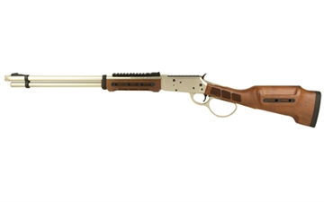 Picture of Derya Firearms RAN.20.357 RAN  357 Mag 10+1 20" Polished Nickel Threaded Barrel & Steel Receiver w/Picatinny Rail, M-LOK Forend, Walnut Fixed w/M-LOK Stock