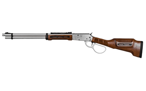 Picture of Derya Firearms RAN.20.44 RAN  44 Mag 9+1 20" Polished Nickel Threaded Barrel & Steel Receiver w/Picatinny Rail, M-LOK Forend, Walnut Fixed w/M-LOK Stock