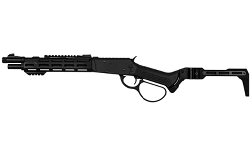 Picture of Derya Firearms RANX.12.44 RANX  44 Mag 4+1 12" Black Melonite Threaded Barrel, Black Melonite Steel Receiver w/Picatinny Rail, M-LOK/Picatinny Rail Forend, Black Aluminum Ironwolf Stock