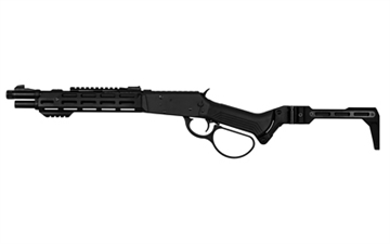 Picture of Derya Firearms RANX.12.45 RANX  45 Long Colt 4+1 12" Black Melonite Threaded Barrel, Black Melonite Steel Receiver w/Picatinny Rail, M-LOK/Picatinny Rail Forend, Black Aluminum Ironwolf Stock