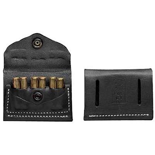 Picture of DeSantis 2x2x2 Cartridge Pouch for Most .38/.357 Cal Black Ambi A08BJG1Z0