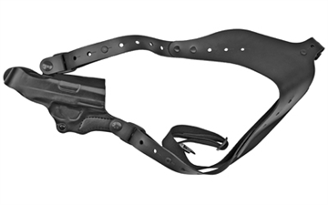 Picture of DeSantis Gunhide 11Z, CEO, Shoulder Holster, SIG Sauer P365, Right Hand, Black Leather 11ZBA8JZ0