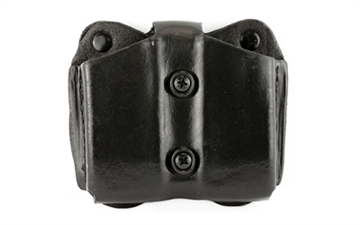 Picture of DeSantis Gunhide Double Magazine Pouch, Fits Glock 17/22/19/23, Ambidextrous, Black A01BJJJZ0