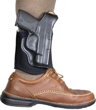 Picture of DeSantis #014 Die Hard Ankle Rig Holster for Glock 43 Black RH 014PC8BZ0
