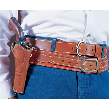 Picture of DeSantis Doc Holliday Holster for Colt SAA 4.75" Tan RH 081TC54Z0