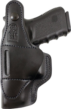 Picture of DESANTIS DUAL CARRY II HOLSTER IWB/OWB RH LTHR J FR 2" BLACK 033BA02Z0