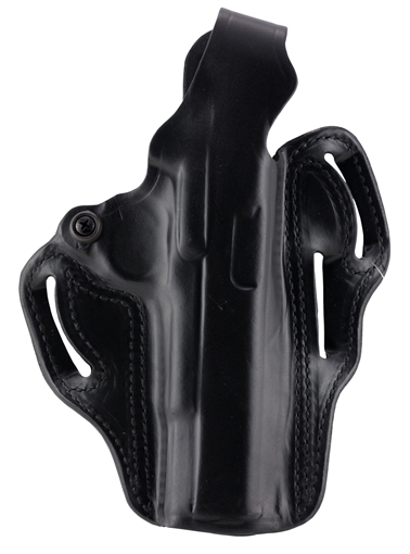 Picture of DeSantis Gunhide Thumb Break Scabbard OWB Black Leather Belt Slide Fits 1911 Colt Govt Right Hand 001BA21Z0