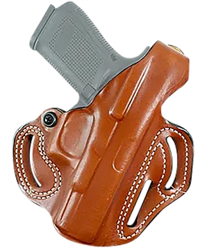 Picture of DeSantis Gunhide Thumb Break Scabbard OWB Tan Leather Belt Slide Fits Springfield Echelon Right Hand 001TA0XZ0