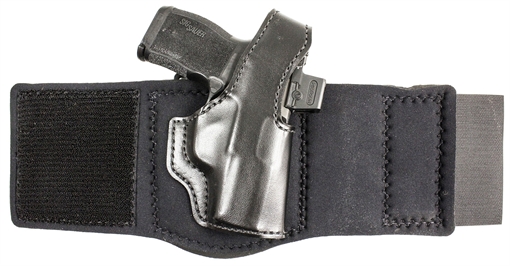 Picture of DeSantis Gunhide Die Hard Rig Ankle Black Sig Sauer P365 w/Red Dot Right Hand 014PC9YZ0