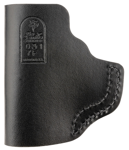 Picture of DeSantis Gunhide Insider IWB Black Leather Belt Clip Fits Ruger LCP II Right Hand 031BA7FZ0