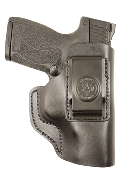 Picture of DeSantis Gunhide Insider IWB Black Leather Belt Clip Fits Sig P365 Right Hand 031BA8JZ0