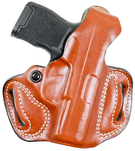 Picture of DeSantis Gunhide Thumb Break Mini Slide Tan Fits Rost Martin RMIC Belt Loop Mount Right Hand 085TA1ZZ0