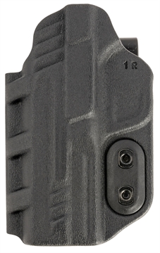 Picture of DeSantis Gunhide Slim-Tuk, Inside the Waistband Holster, Fits Smith & Wesson Equalizer, Ambidextrous, Kydex Construction, Black 137KJ1RZ0