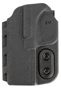 Picture of DeSantis Gunhide Slim-Tuk IWB Black Kydex Belt Clip Fits Springfield Hellcat Pro Belt 1.75" Wide Ambidextrous 137KJ2WZ0